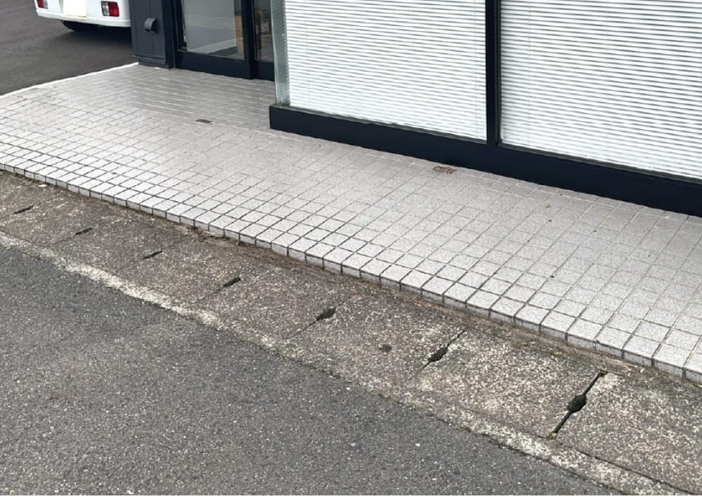 タイルの施工前
