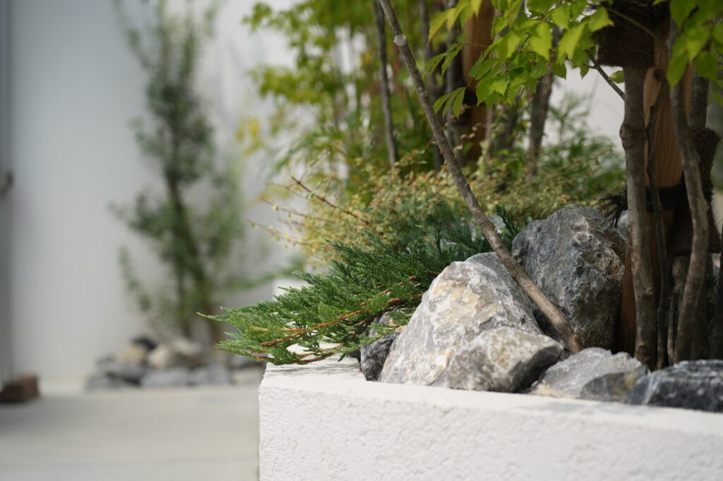 グランドアートウォールのフルクローズ外構 イメージ4