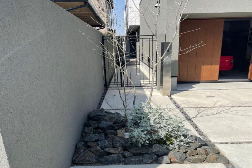 グランドアートウォールの塀と植栽 イメージ7