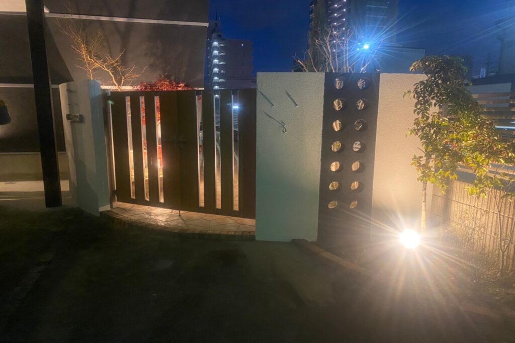 グランドアートウォールによる門塀 イメージ1