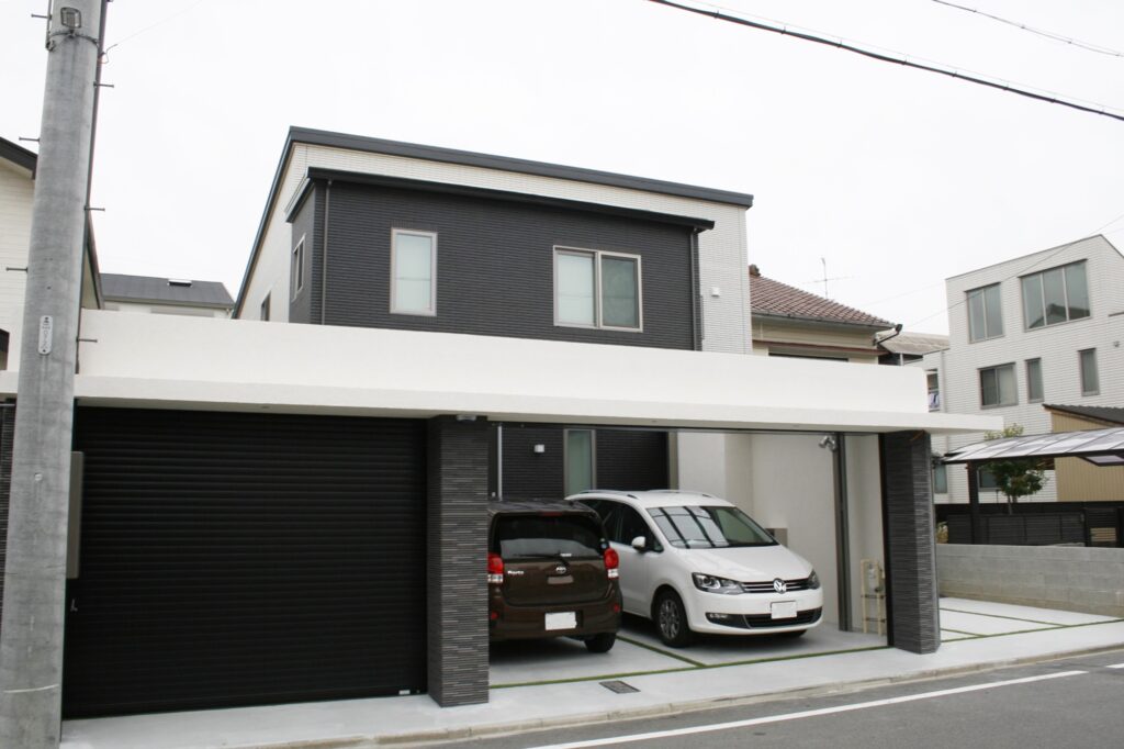 グランドアートウォールによるフルクローズガレージ イメージ3