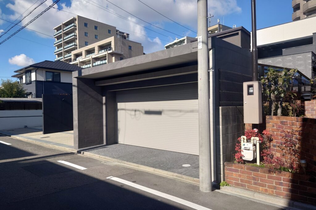 グランドアートウォールの塀とシャッターゲート イメージ6