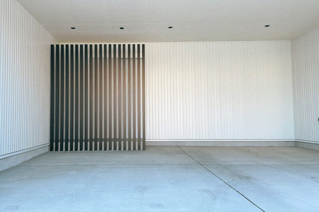 グランドアートウォールの門袖と外構 イメージ4