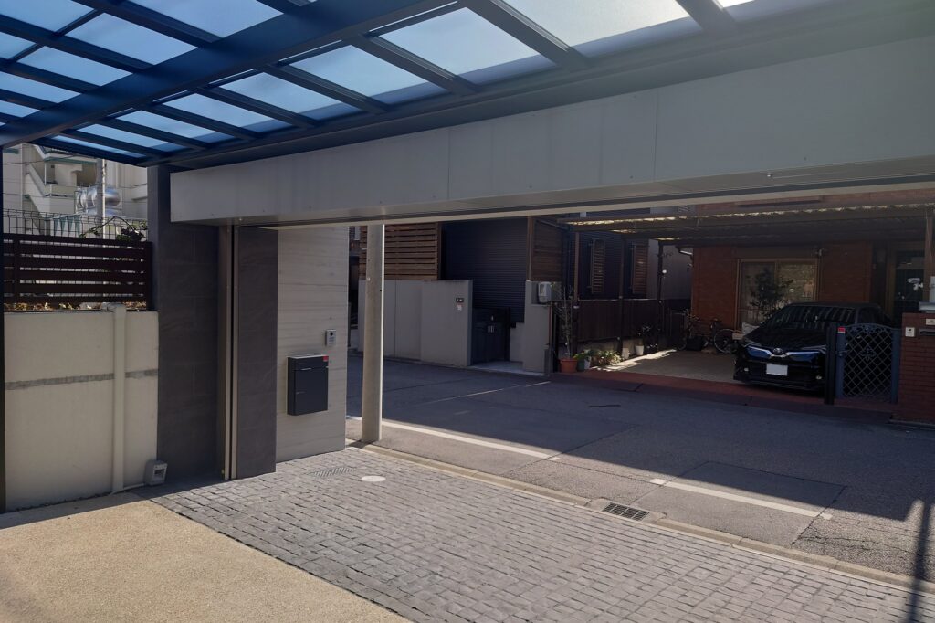 グランドアートウォールの塀とシャッターゲート イメージ8