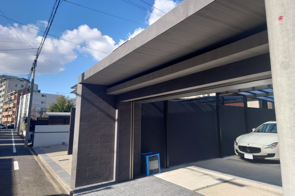 グランドアートウォールの塀とシャッターゲート イメージ7