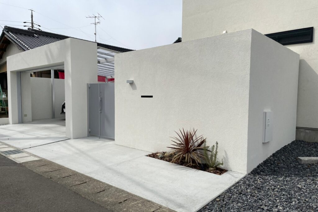 グランドアートウォールの塀とシャッターゲート イメージ1