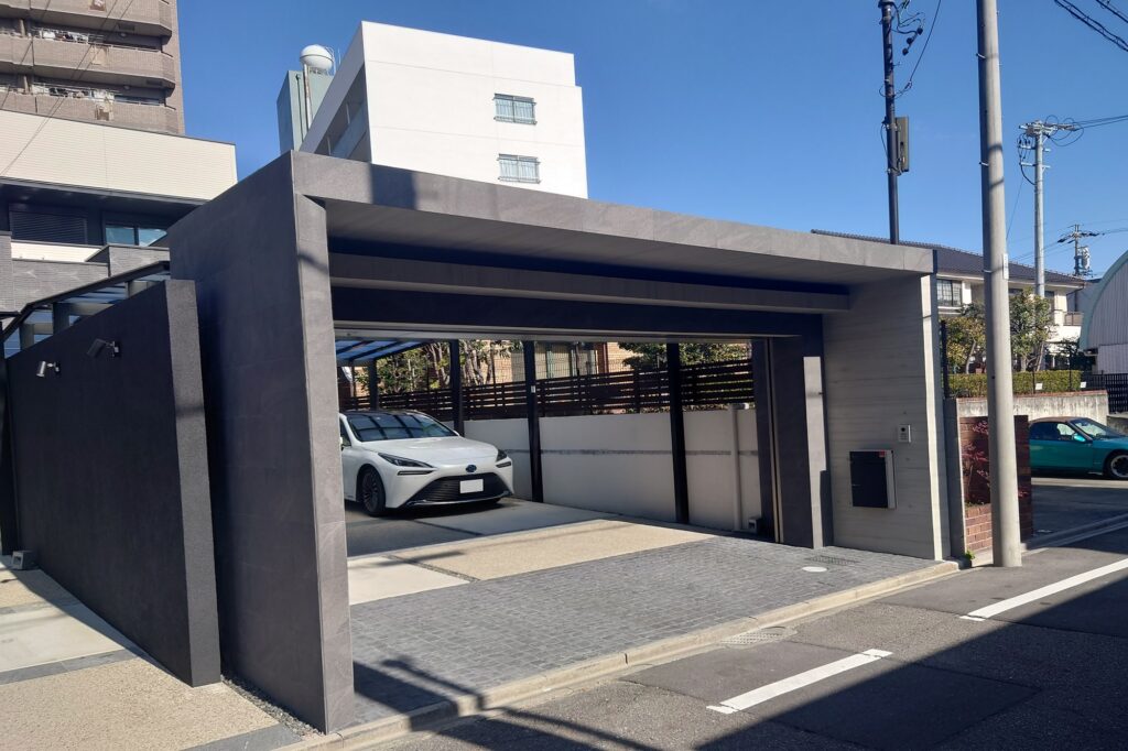 グランドアートウォールの塀とシャッターゲート イメージ2