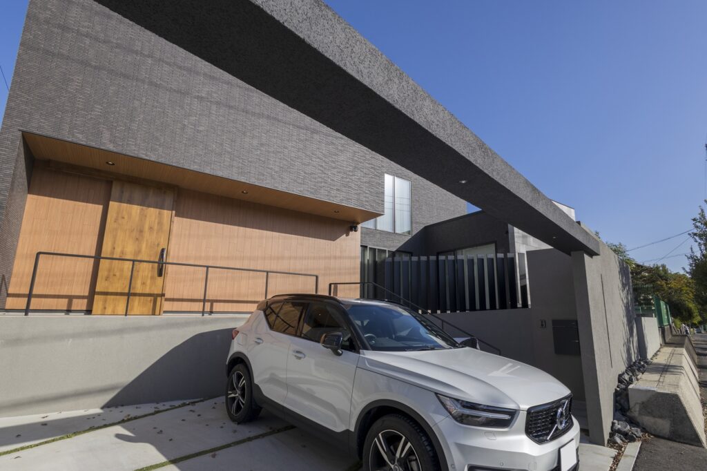 グランドアートウォールのデザインアーチを使用した外構 イメージ3