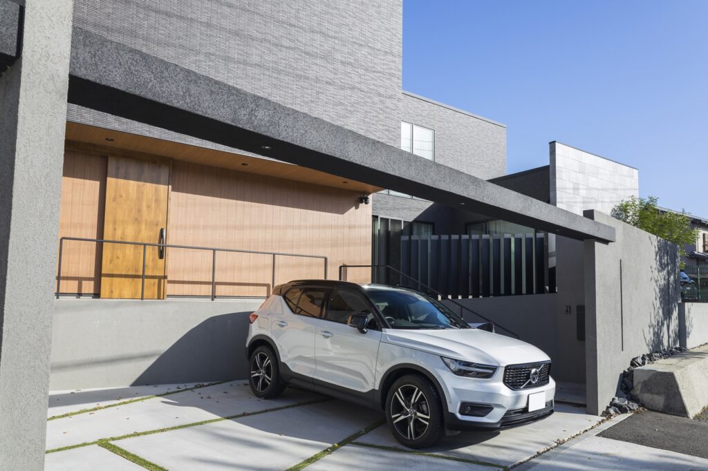 グランドアートウォールのデザインアーチを使用した外構 イメージ5