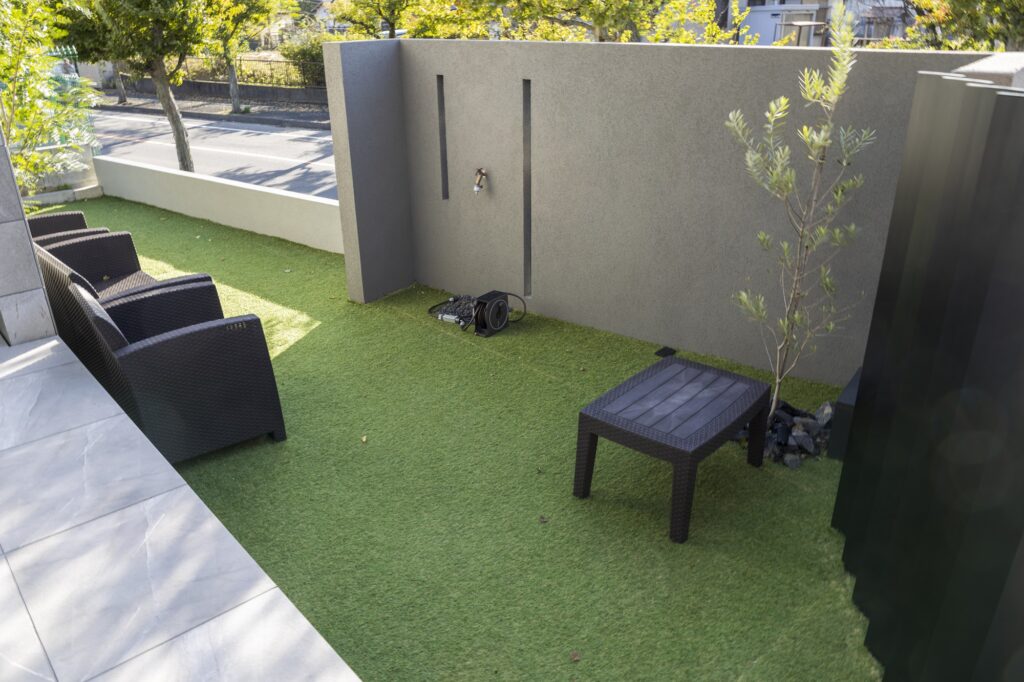 グランドアートウォールのデザインアーチを使用した外構 イメージ16