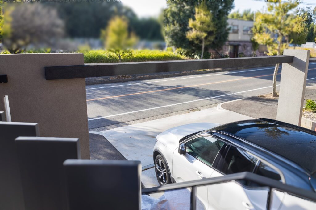 グランドアートウォールのデザインアーチを使用した外構 イメージ17