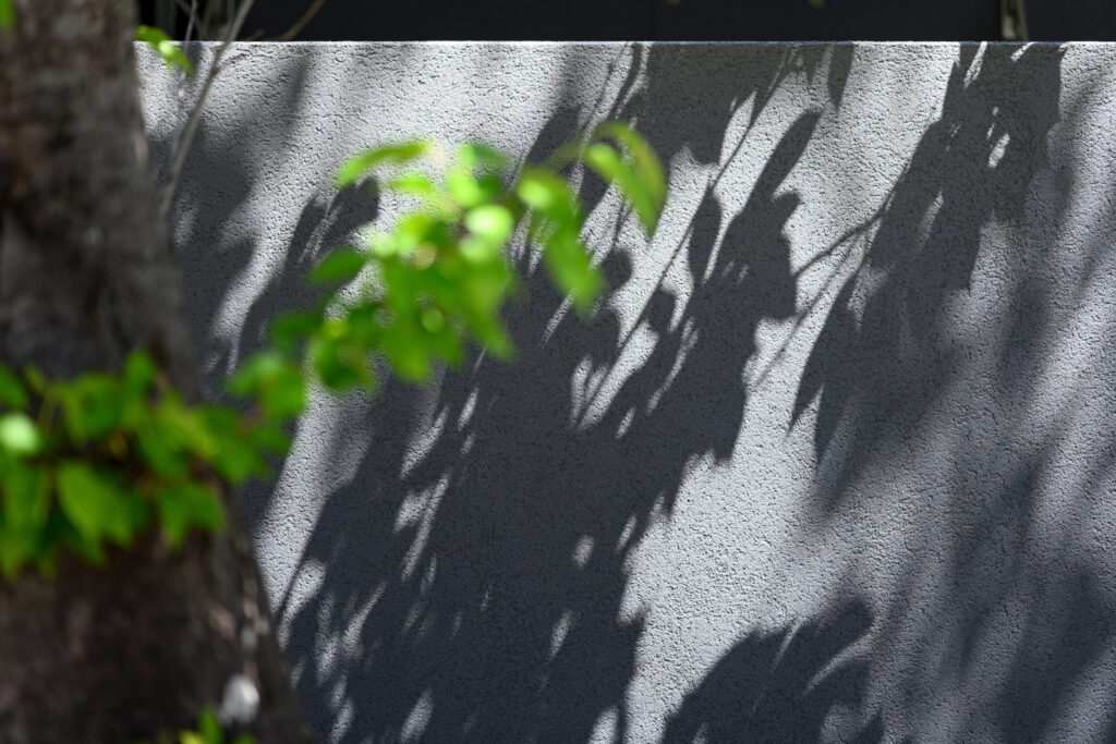 グランドアートウォール×縦格子のスタイリッシュな外構 イメージ15