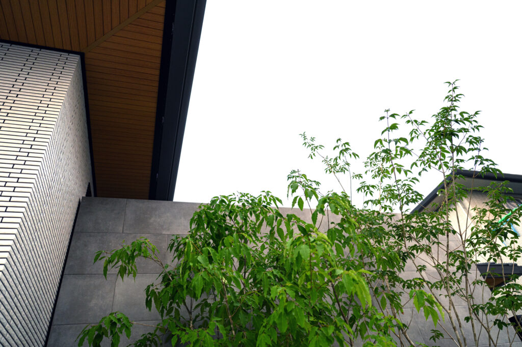 ラインライトが彩るフロート階段 統一感と特別感のある外構デザイン イメージ7