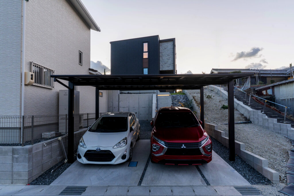 駐車場から玄関までを「見せ場」に変えた愛知県常滑市の新築外構デザイン イメージ22