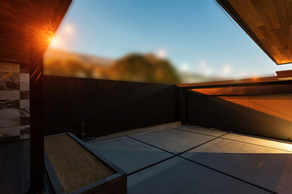 建物と調和するシンプルモダンな愛知県あま市 新築外構 イメージ28